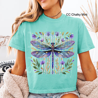 Together We Find Beauty and Joy Dragonfly DTF Transfer