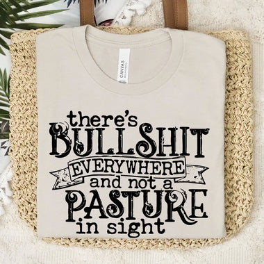 Bullshit everywhere Screen Print Transfer U52