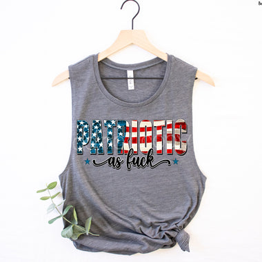 Patriotic AF Screen Print High Heat Transfer T161