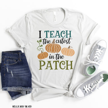 "No restocks" Cutest Pumpkins in the Patch Screen Print High Heat Transfer T76