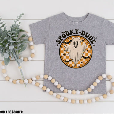 “No restocks” Spooky Dude 8" Screen Print High Heat Transfer U147