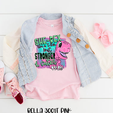 "No restocks" She Rex Toddler Screen Print Transfer Q62