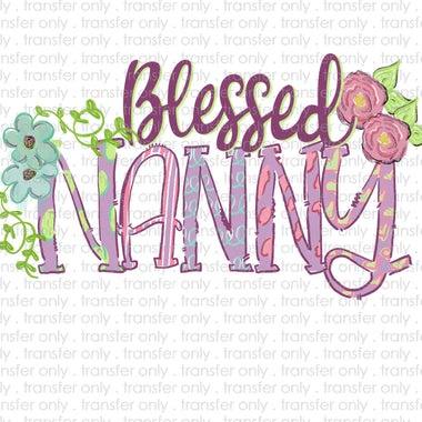 Blessed Nanny Sublimation Transfer