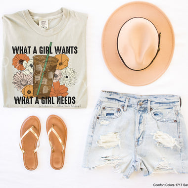 What a Girl Wants Screen Print High Heat Transfer V94