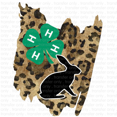 4h Rabbit Sublimation Transfer