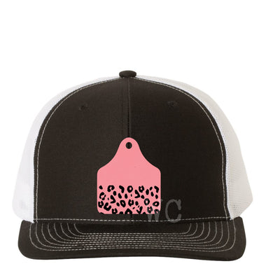 *Hat Press Required* Leopard Ear Tag Patches