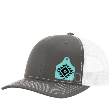 *Hat Press Required* Aztec Ear Tag Patches