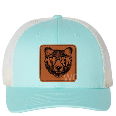 Mama Bear Leather Patches *Patch Only*