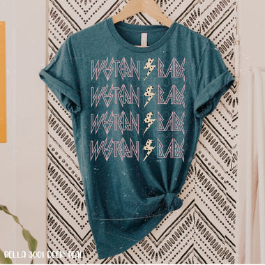 Western Babe Screen Print High Heat Transfer B56