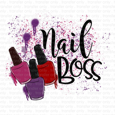 Nail Boss Sublimation Transfer