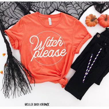 Witch Please Screen Print Transfer W116
