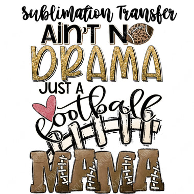 Football Mama Sublimation Transfer