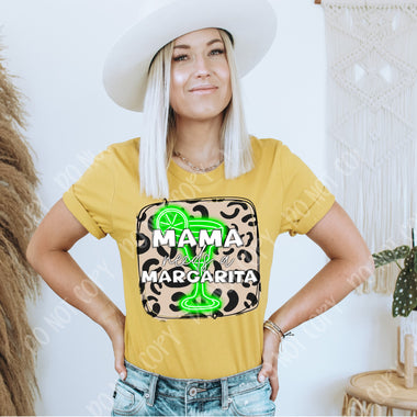 Mama needs a Marg Screen Print High Heat Transfer T25