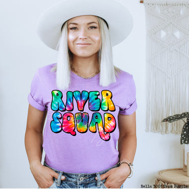 River Squad Screen Print High Heat Transfers T55