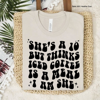 She's a 10 Screen Print Transfer Q106