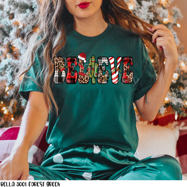 Believe Western Screen Print High High Transfer T111