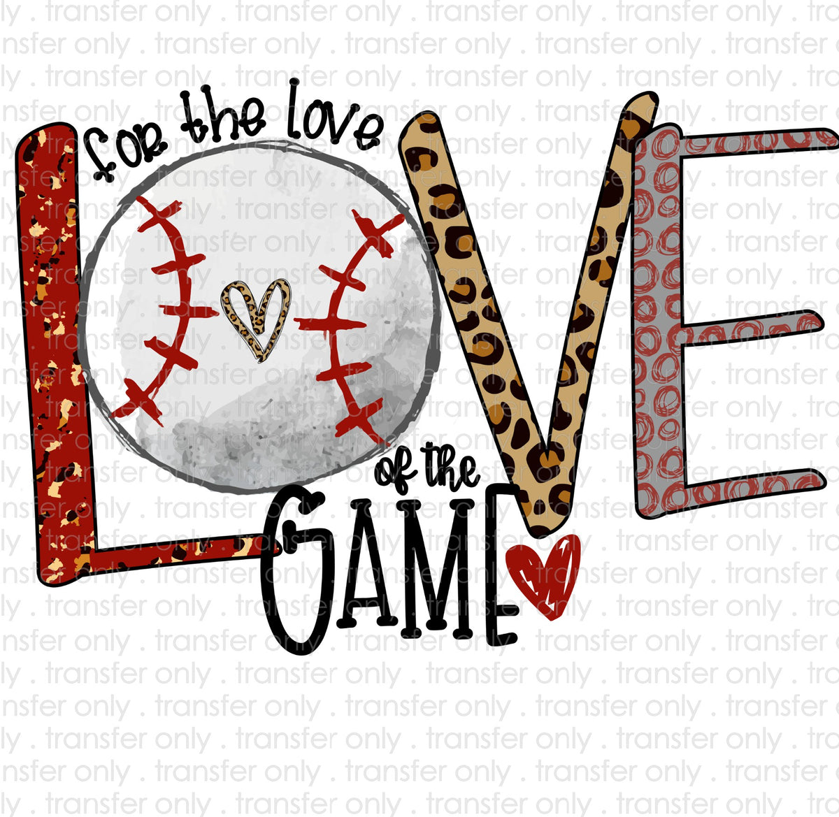 Love My Boys Baseball Sublimation Transfer – Wills Creek Designs