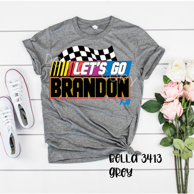 Lets Go Brandon Flag Screen Print High High Transfer P24