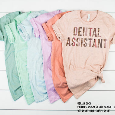 Dental Assistant Screen Print High Heat Transfer T52