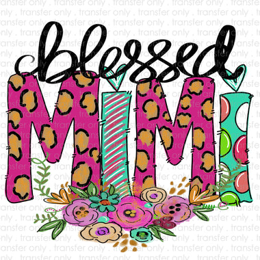 Blessed Mimi Sublimation Transfer