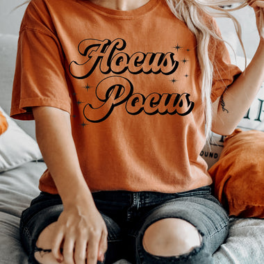 Hocus Screen Print Transfer