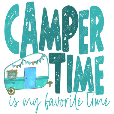 Camper Time Sublimation Transfer
