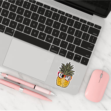 Be Sweet Pineapple Die Cut Sticker 2" Stickers {Sheet of 20} SS9