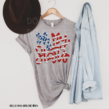 "No restocks" Oh My Stars Screen Print Transfer High Heat S22