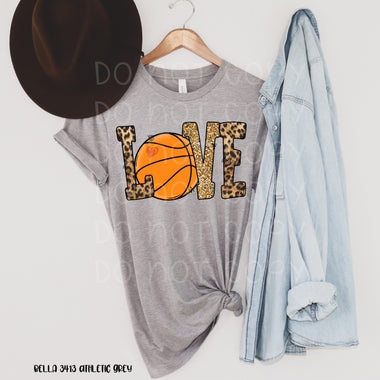 "No restocks" Love Basketball Screen Print Transfer A21 High Heat