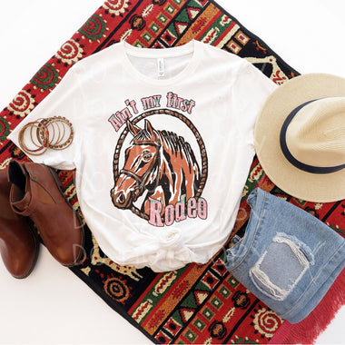 Ain't My First Rodeo Screen Print High Heat Transfer U60