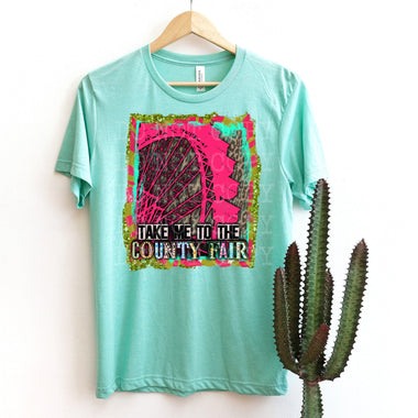 County Fair Leopard Screen Print High Heat Transfer W115