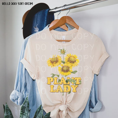 Plant Lady Screen Print Transfers High Heat B34