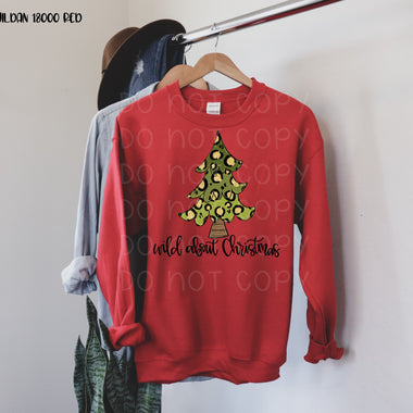 "No Restocks"Wild about Christmas Screen Print Transfers *High Heat* A30