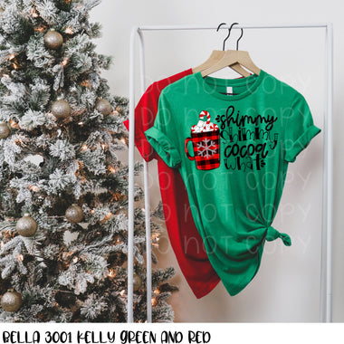 "No restocks" Shimmy Shimmy Cocoa Screen Print High High Transfer B55