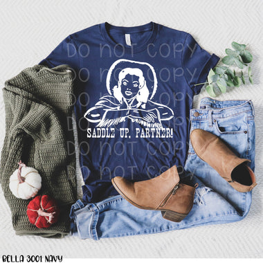 Saddle Up Partner “Low Heat” Screen Print Transfers T8