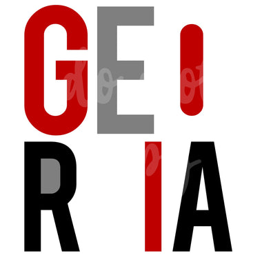 Georgia Color Block Digital Download