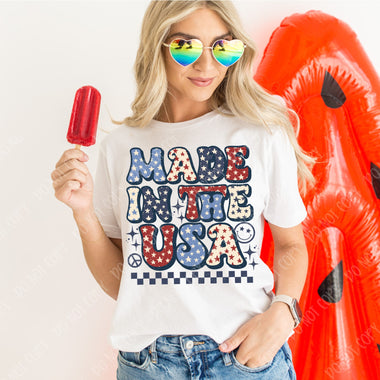 Made in the USA Screen Print High Heat Transfer V77