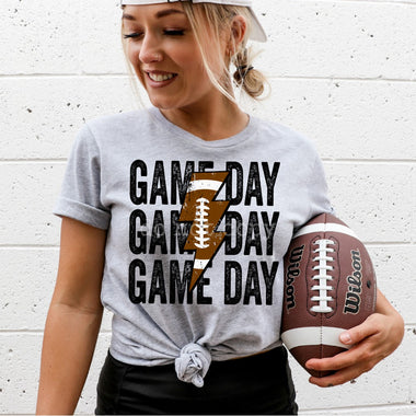 Game Day Football Screen Print High Heat Transfer U109