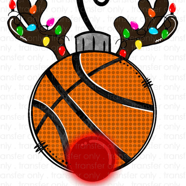 Basketball Reindeer Sublimation Transfer