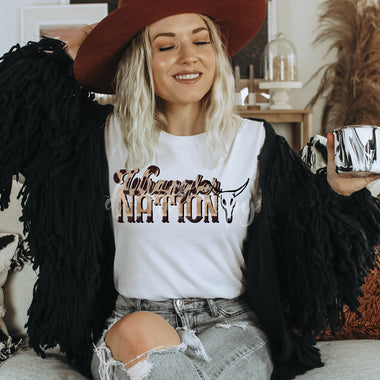 Wrangler Nation Screen Print High Heat Transfer U12