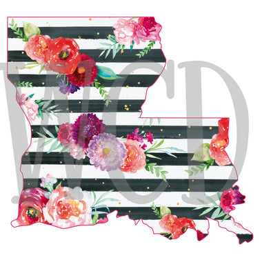 Louisiana Stripe Digital Download