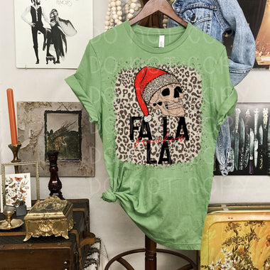 "No Restocks" la la Skull Screen Print High High Transfer P61