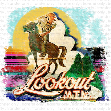 Lookout Mountain Sublimation Transfer