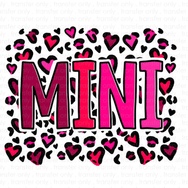 Mini Leopard Sublimation Transfer