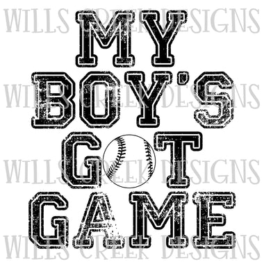 My Boy's Got Game Digital Download