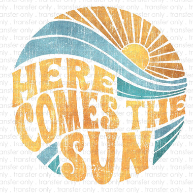 Here Comes the Sun Sublimation Transfer