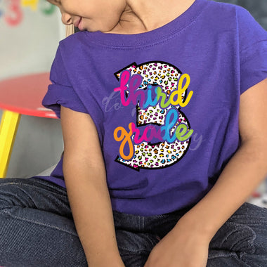 3rd Grade Screen Print High Heat Transfer
