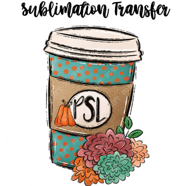 Pumpkin Spice Sublimation Transfer