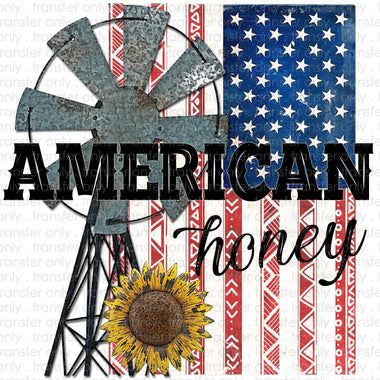 American Honey Sublimation Transfer