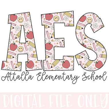 School Customizable Digital Download